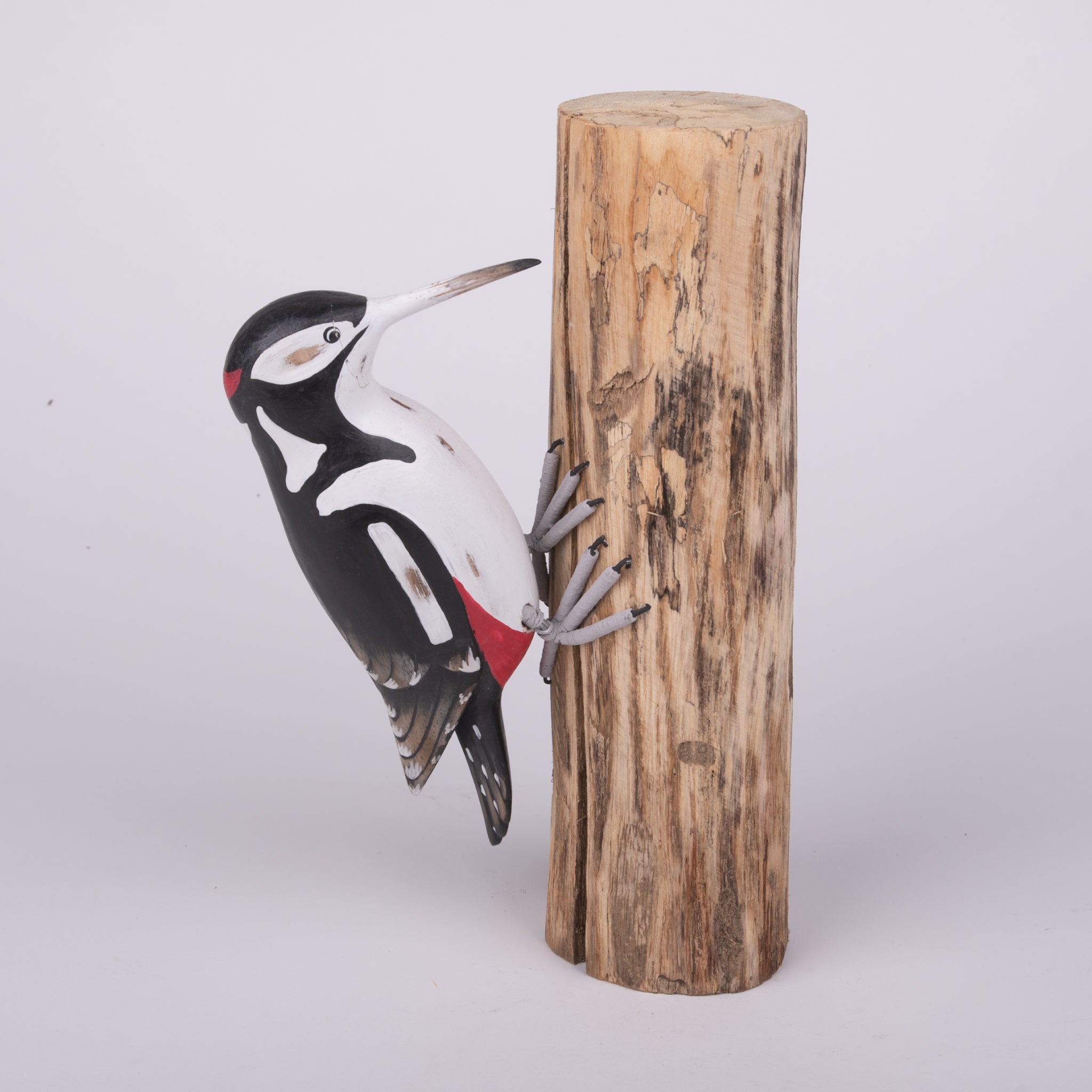 Downy Woodpecker Woodcarving 2024