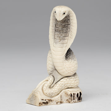 Cobra Carving from Antler