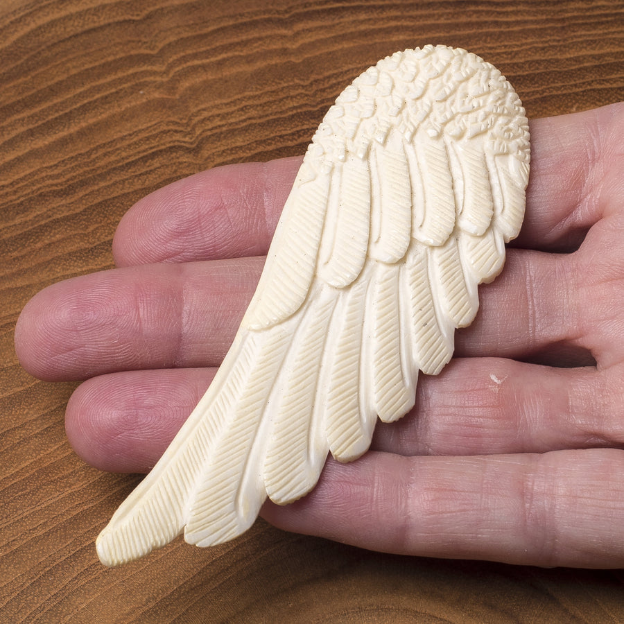 Bone Carving Eagles Wing