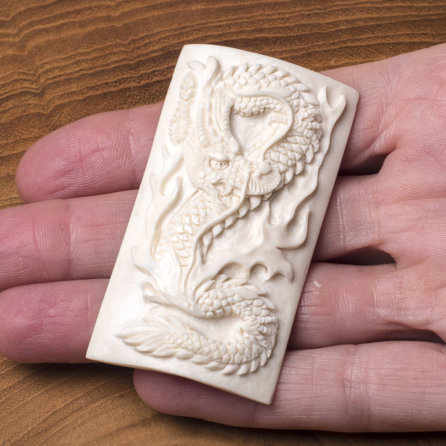 Dragon Bone Carving - Flat Relief