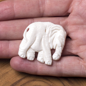Bone Carving - Elephant
