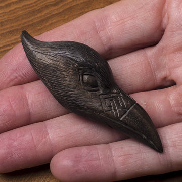 Ironwood Carving of Bird Head