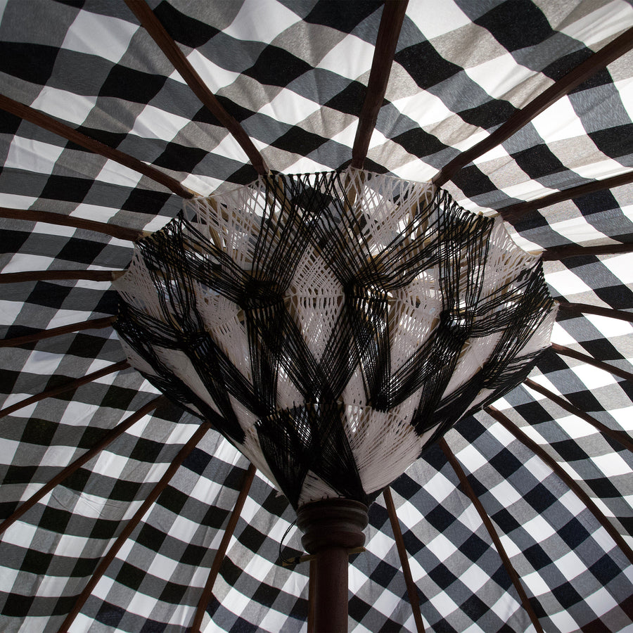 balinese patio umbrella and bamboo Balinese Umbrellas (70