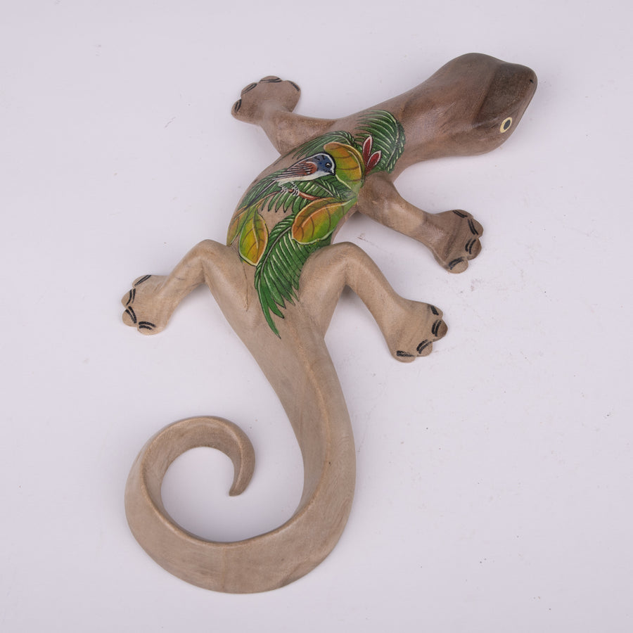 Tropical Painted Wooden Geckos