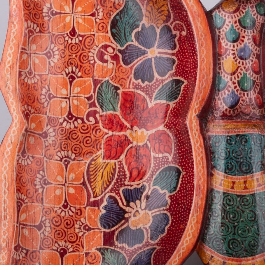Beautifully Batik Decorative Butterfly Plate