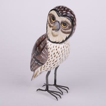 Hand Carved Owls - Barred Owl