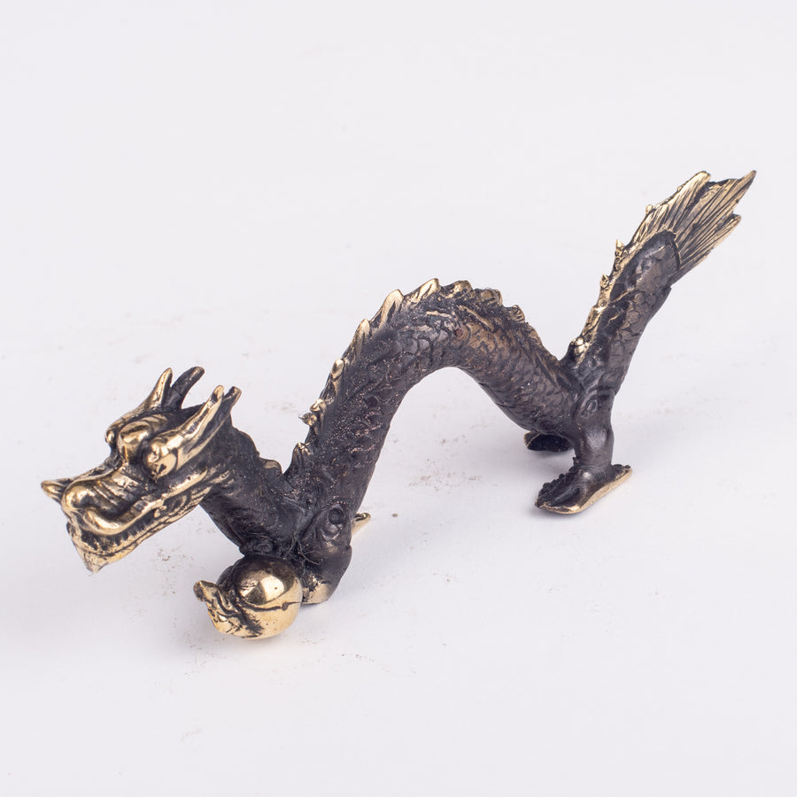 Chinese Style Miniature Dragon Statue
