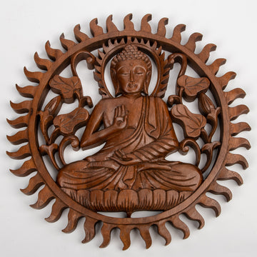 Buddha in the Round Wall Hanging