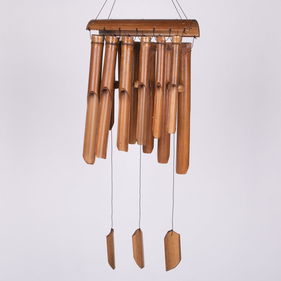 Double Luck Bamboo Balinese Bamboo Wind Chimes