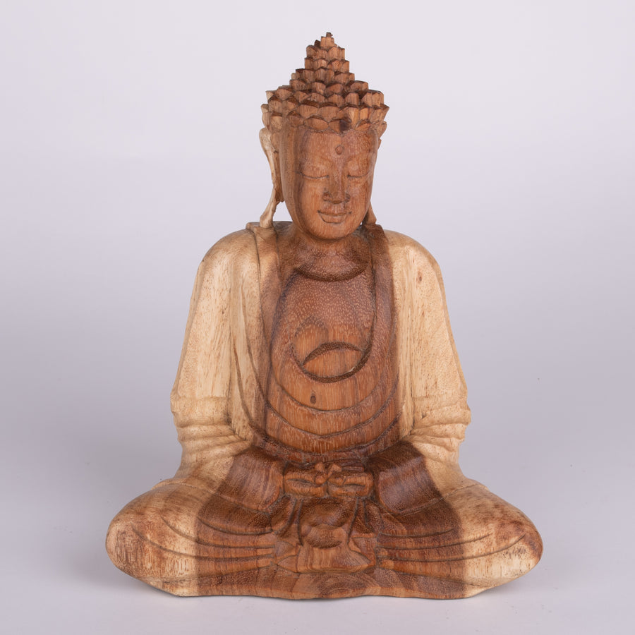 Meditative Carved Buddha