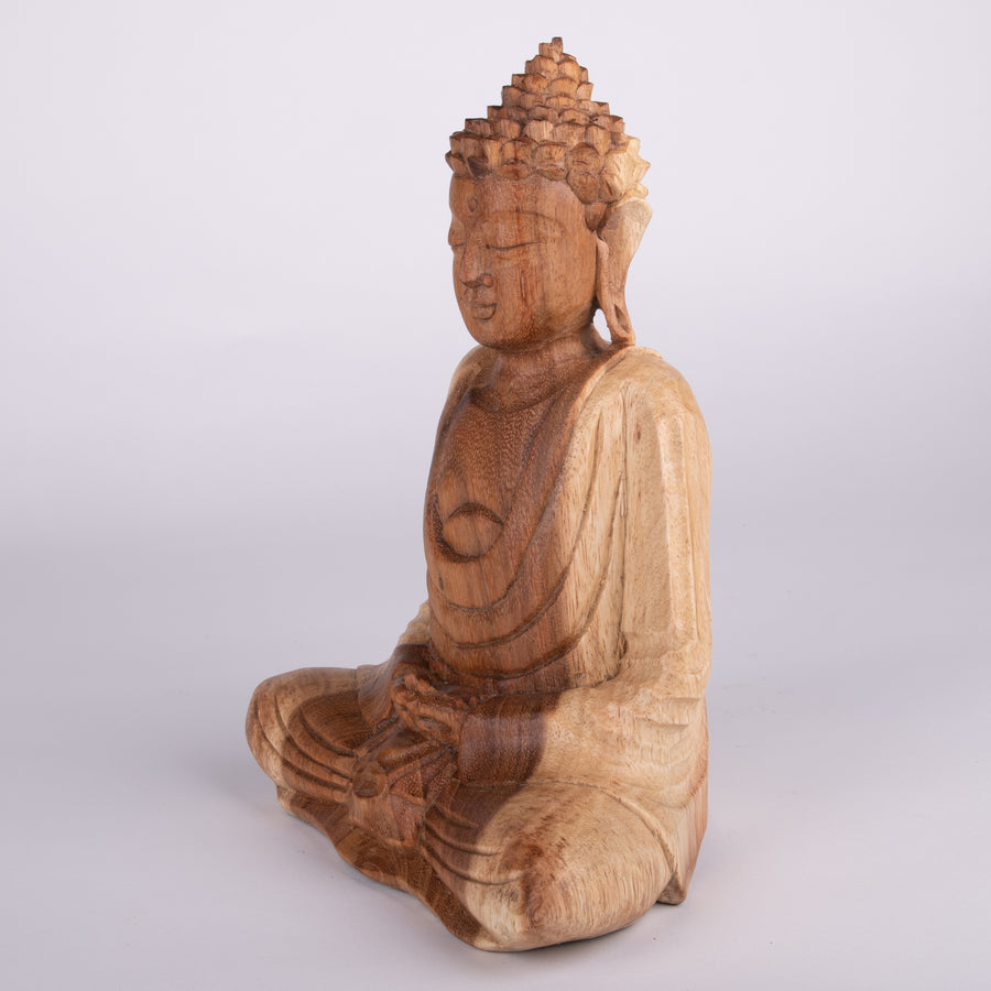 Meditative Carved Buddha