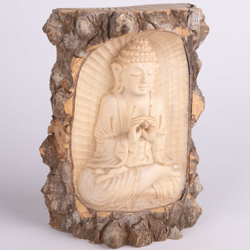 Carved Buddha in Prayer