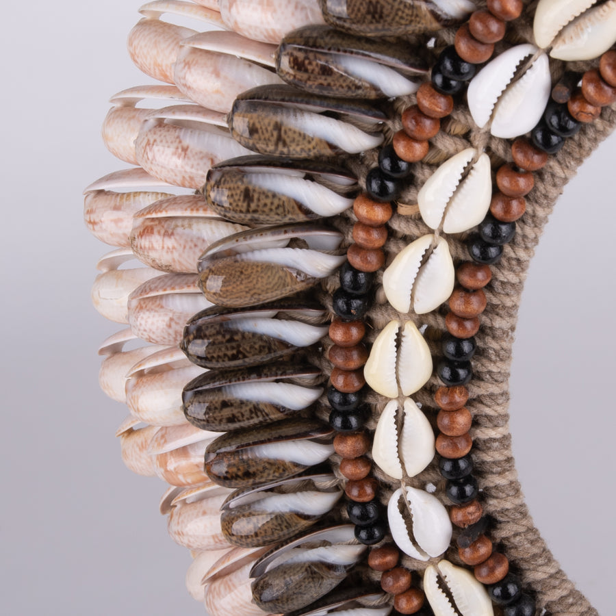 Papua New Guinea Shell Necklace & Tribal Home Decor