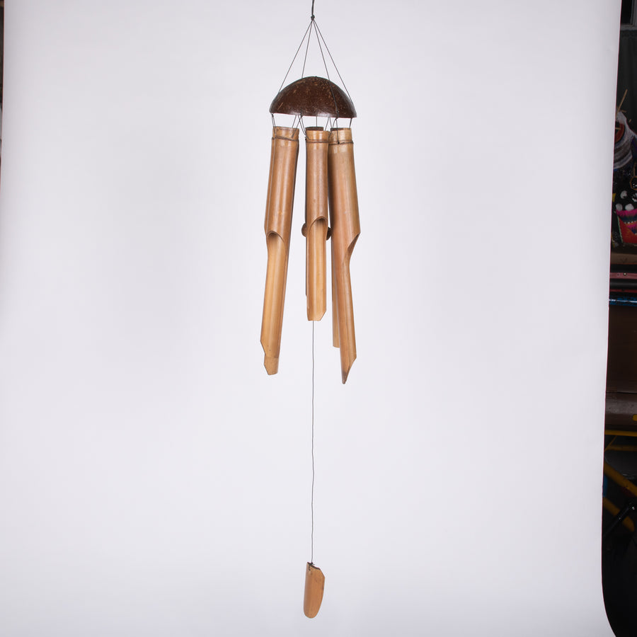 Coconut & Bamboo Balinese wind chime Small