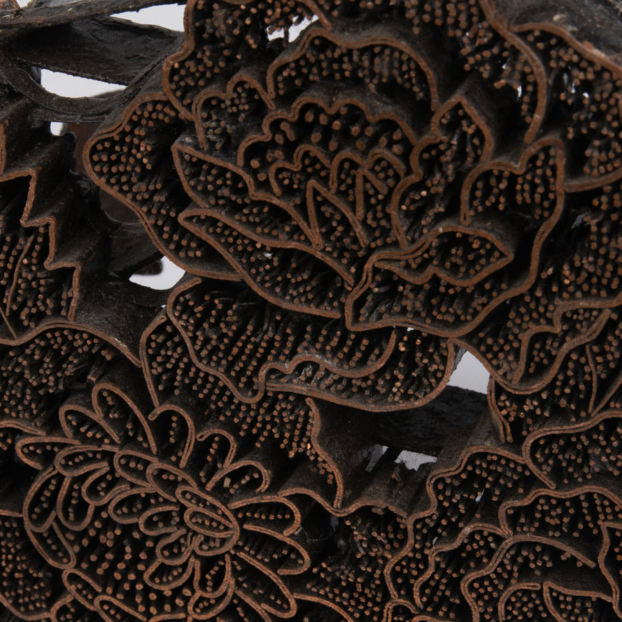 Traditional Batik Copper Chops - Floral D