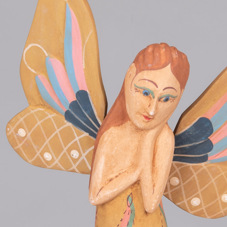 Ornament - Handpainted Angel With Wings