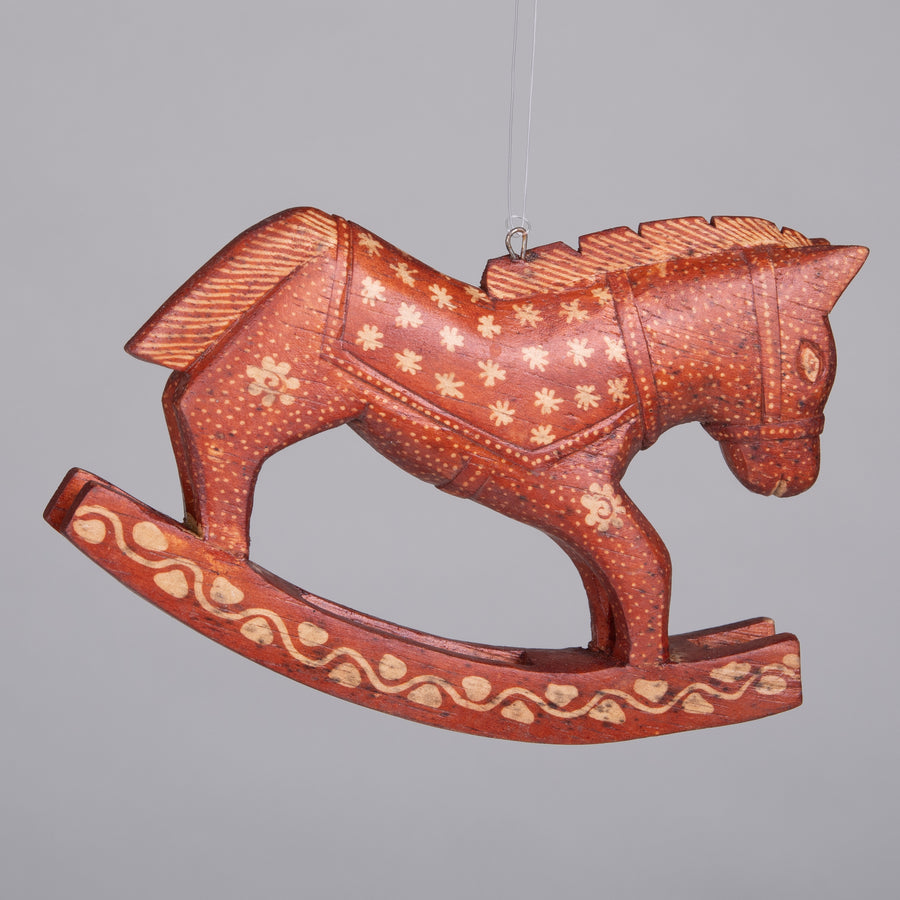 Ornaments - Batik Rocking Horse