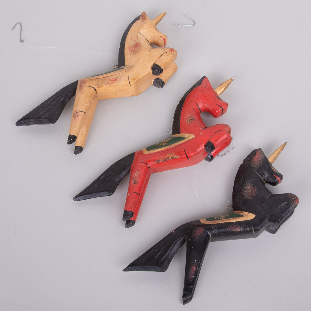 Ornaments - Painted Unicorns