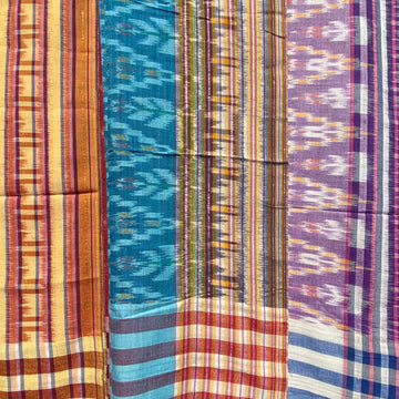 Rust, Blue, Lilac 
