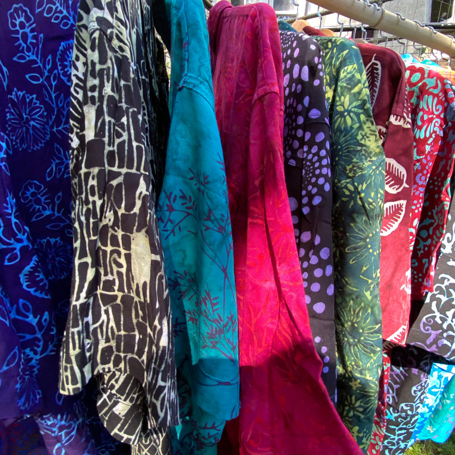 Balinese Batik Rayon Shirts