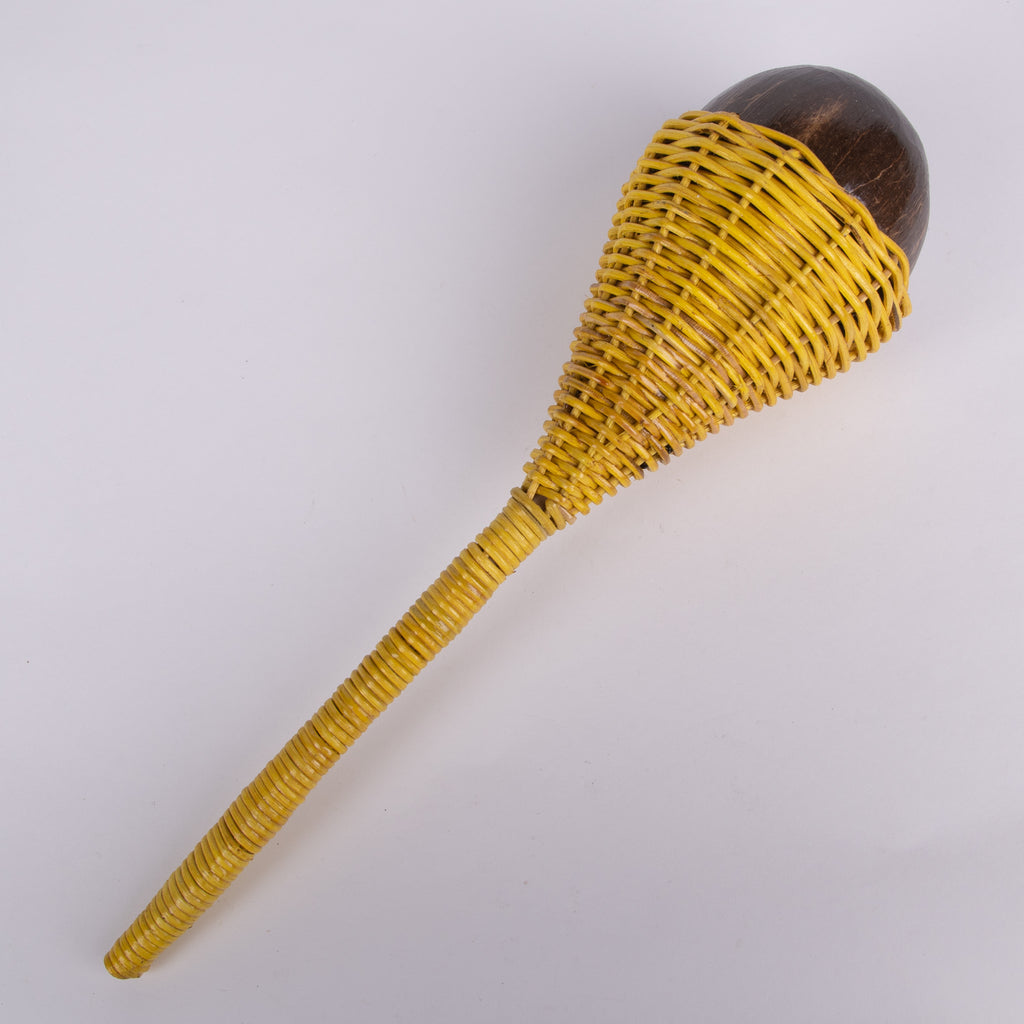 Maracas - Coconut & Yellow Wicker