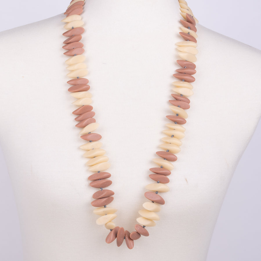 Knotted Necklace & Resin Beads