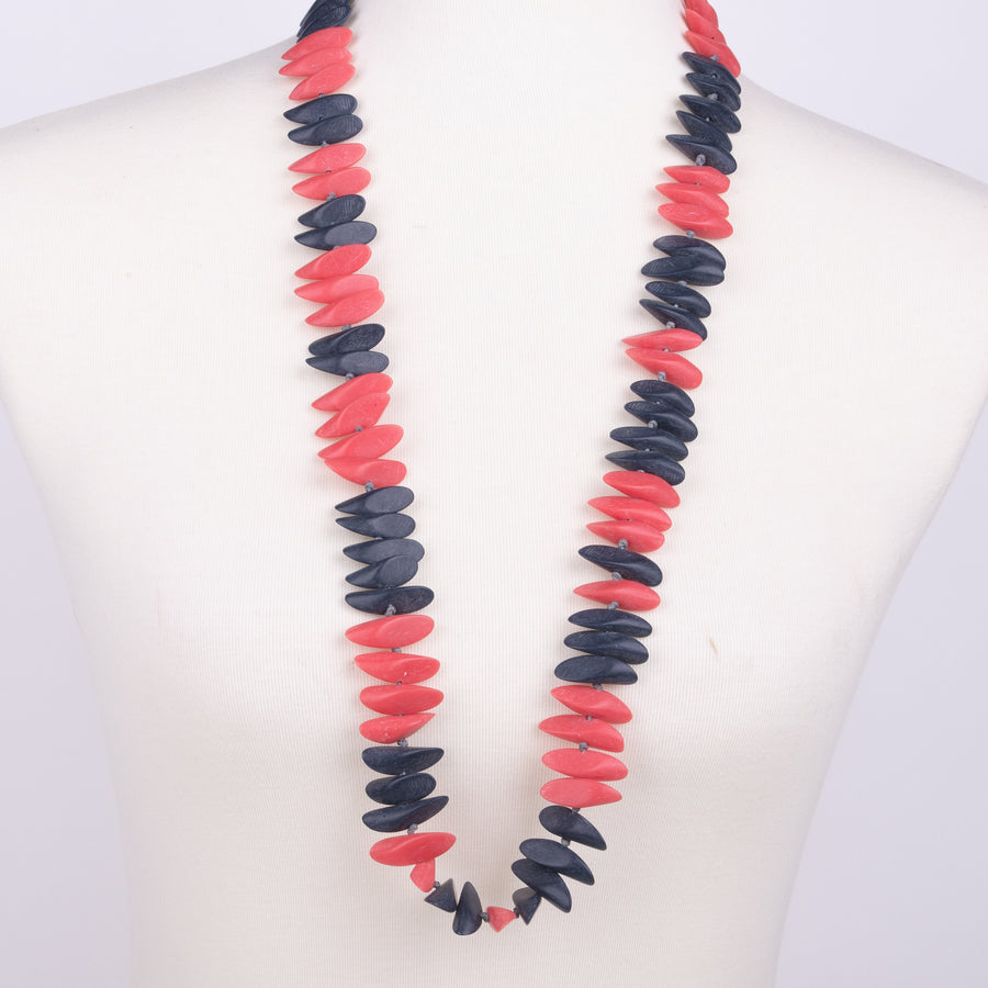 Knotted Necklace & Resin Beads