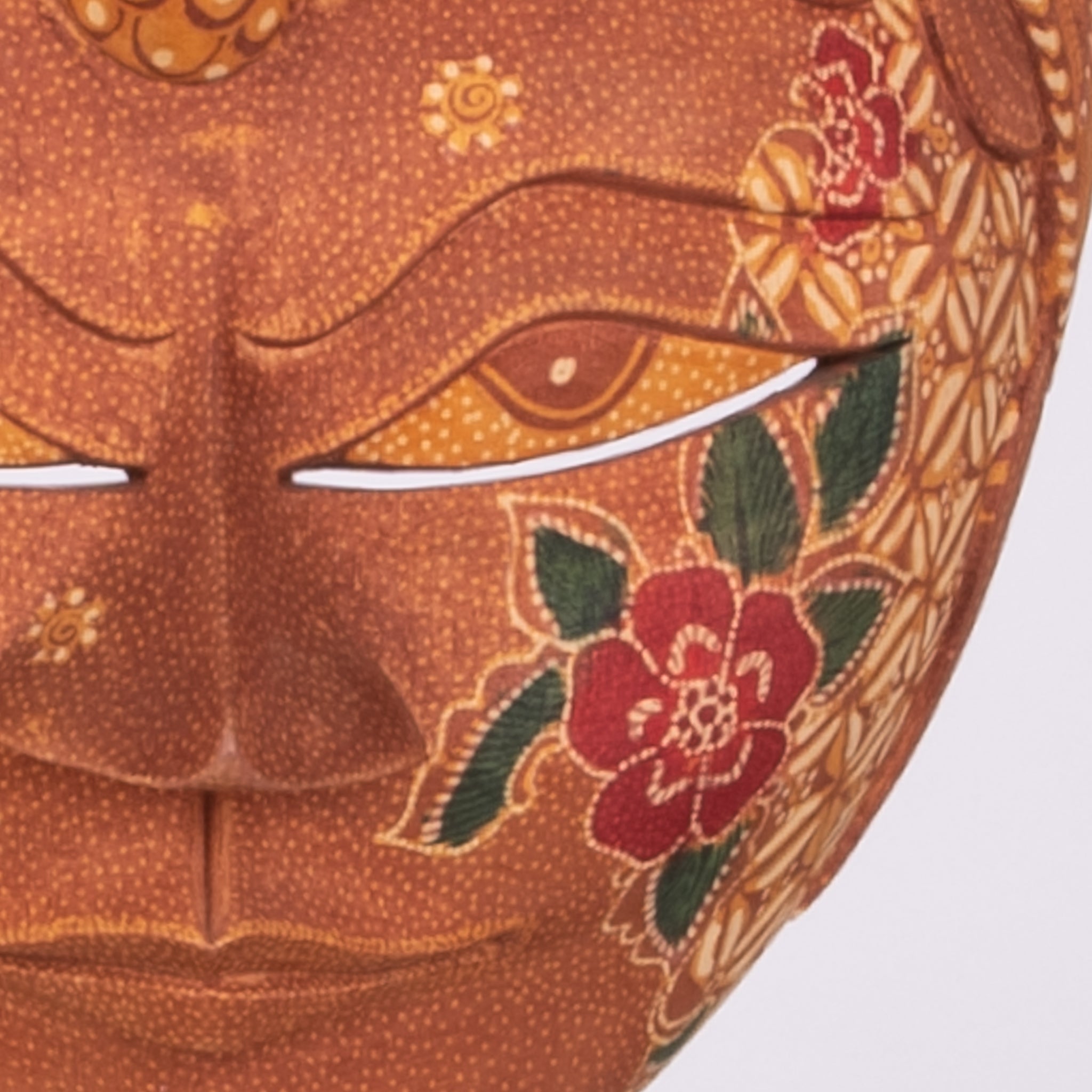 Batik Wooden Mask Extra Large Carved – From Bali to Us