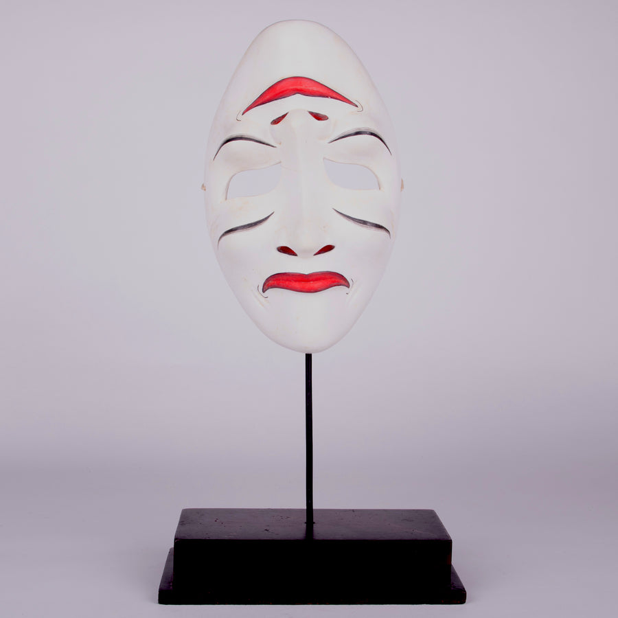 Balinese Drama Mask - Happy & Sad