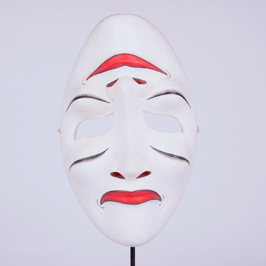Balinese Drama Mask - Happy & Sad