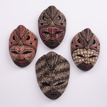 Batik Wooden Mask Little Carved Garuda