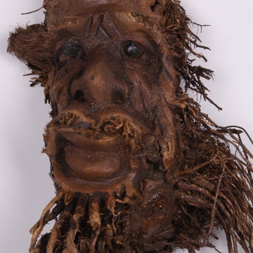 Old Man Masks from Bamboo Roots Small