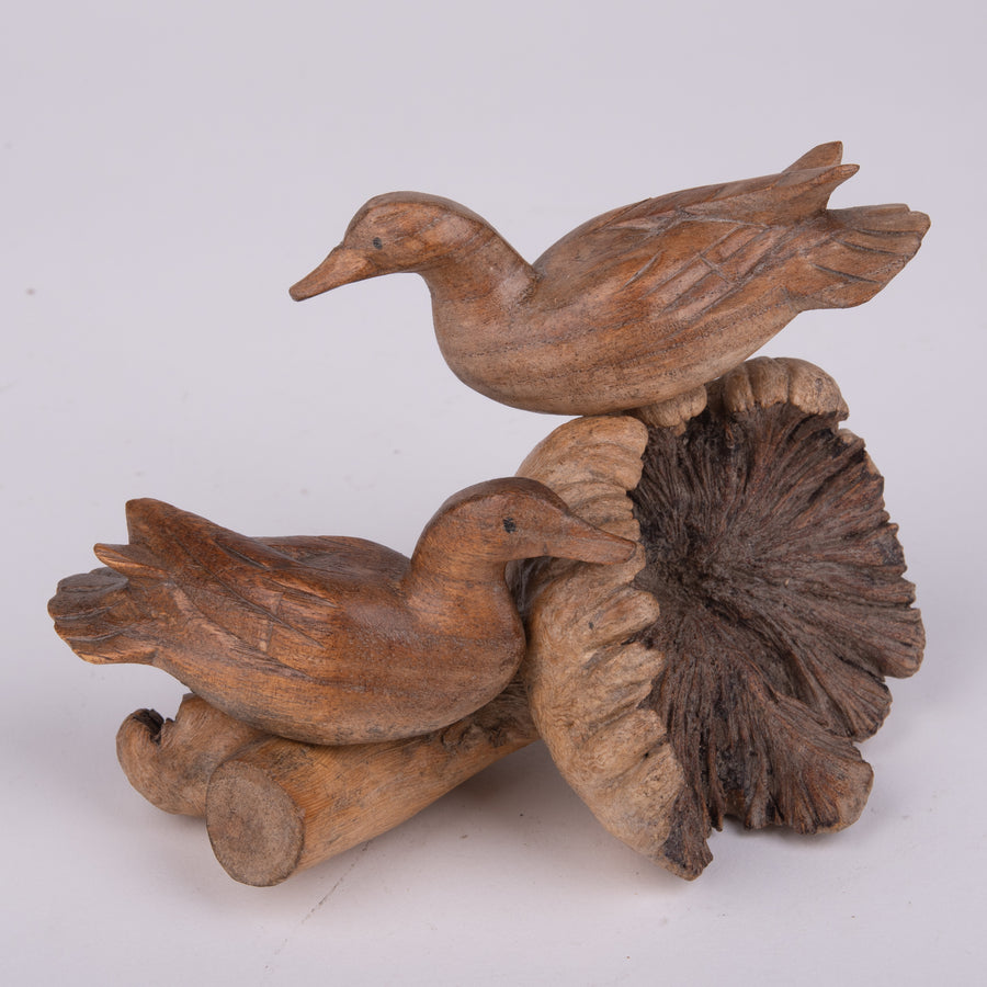 Parasite Wood Carving of Ducks