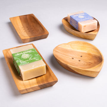 Soap Dishes of Wood
