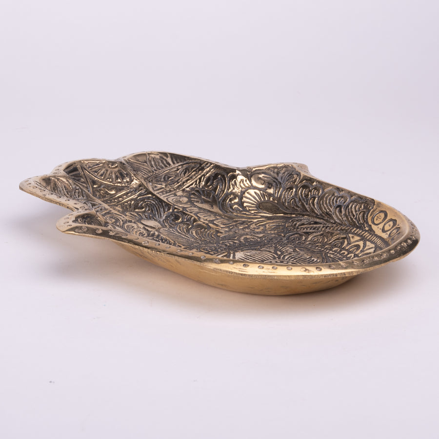 Hand of Fatima Bronze Plate