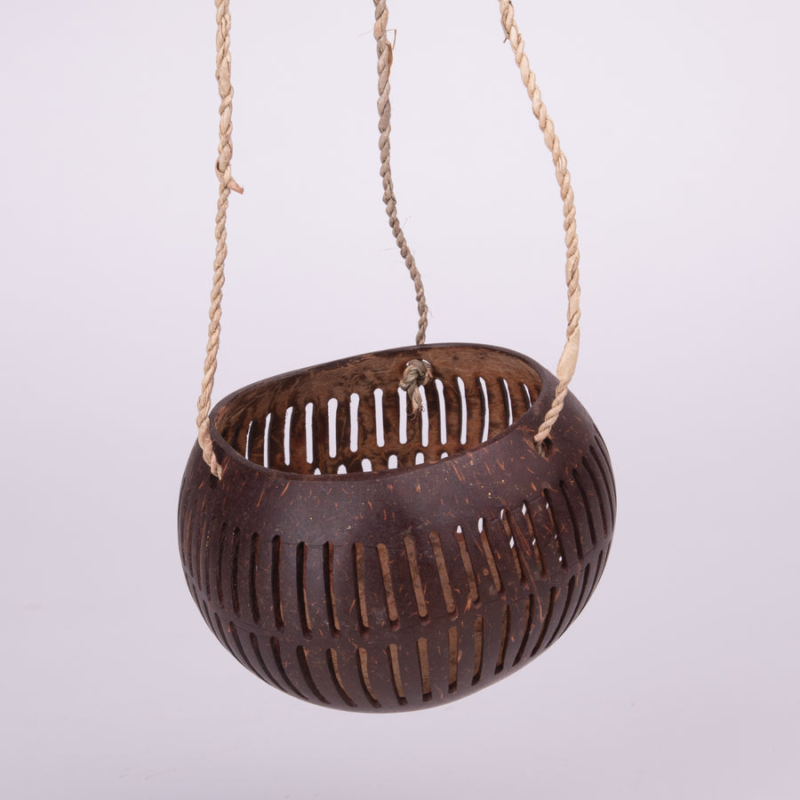 Hanging Cut Coconut Shells for All Sorts of Things
