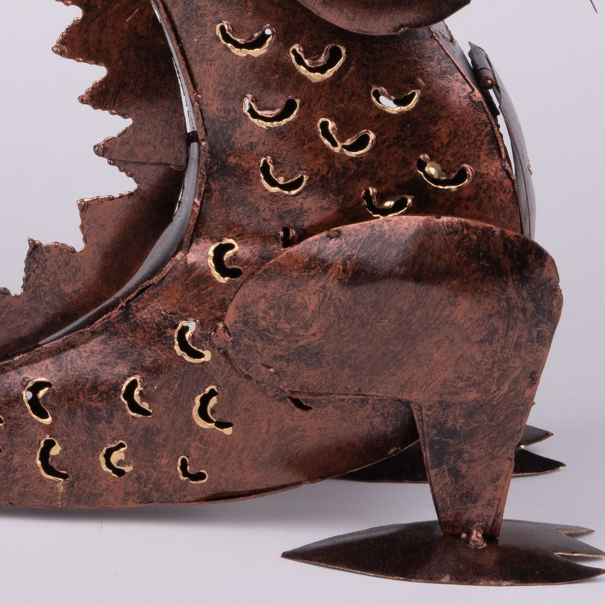 Dragon Hear Me Roar Copper Sculpture