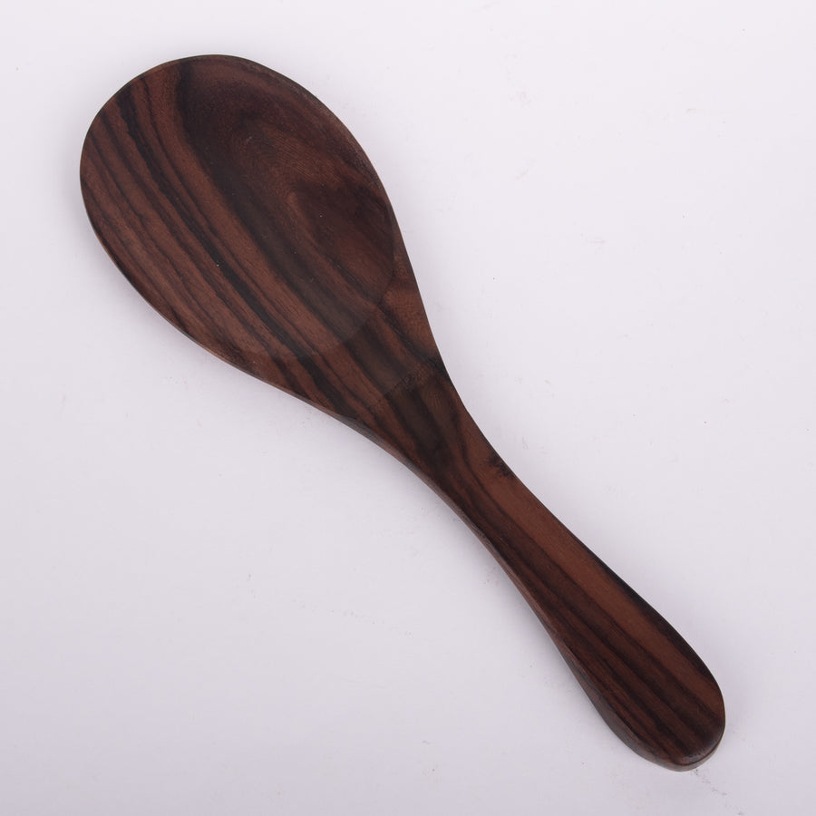 Short Handled Wood Serving Spoons