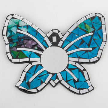 Mosaic Butterfly Wall Hanging Small