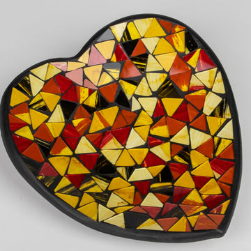 Mosaic Heart Bowl