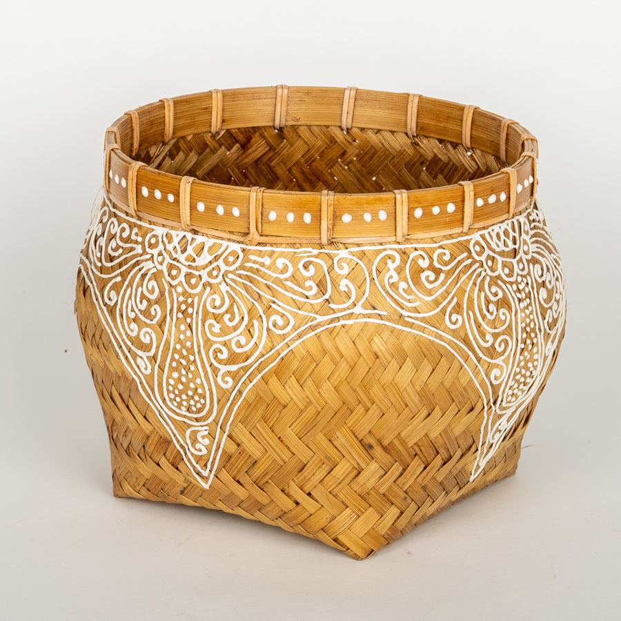 Rattan Rice Baskets With Pizzazz