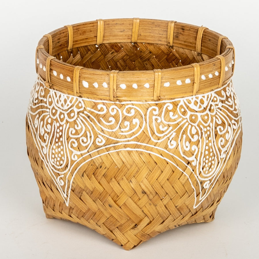 Rattan Rice Baskets With Pizzazz
