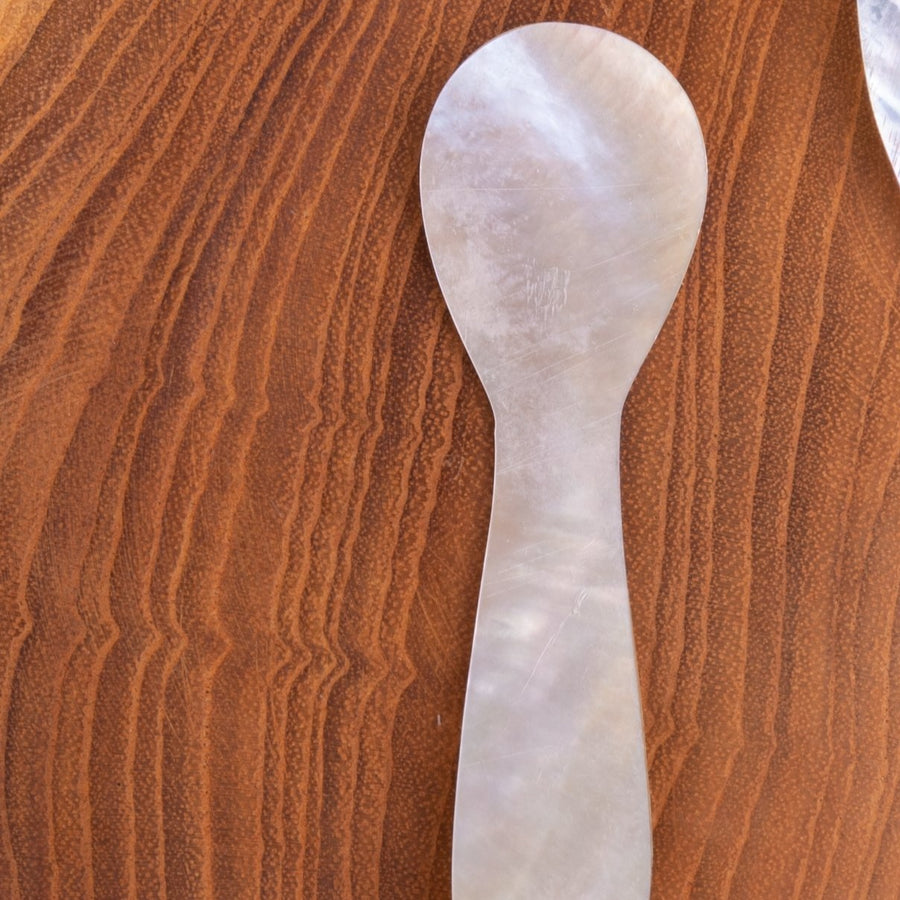 Mother of Pearl Condiment Spoons